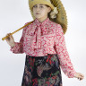 Блуза "Розовые перья", redrobe 63