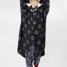 Платье-рубашка oversize, окрашенное техникой нэ-маки сибори, redrobe 10