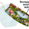 Маска многоразовая со вкладышами, хлопок, redrobe 1