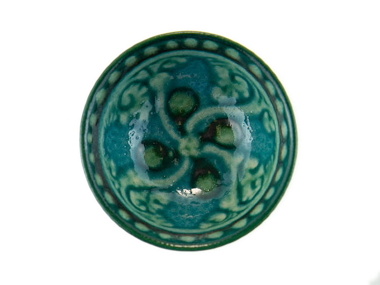 Пиала №6, керамика Риштан, 105 мм