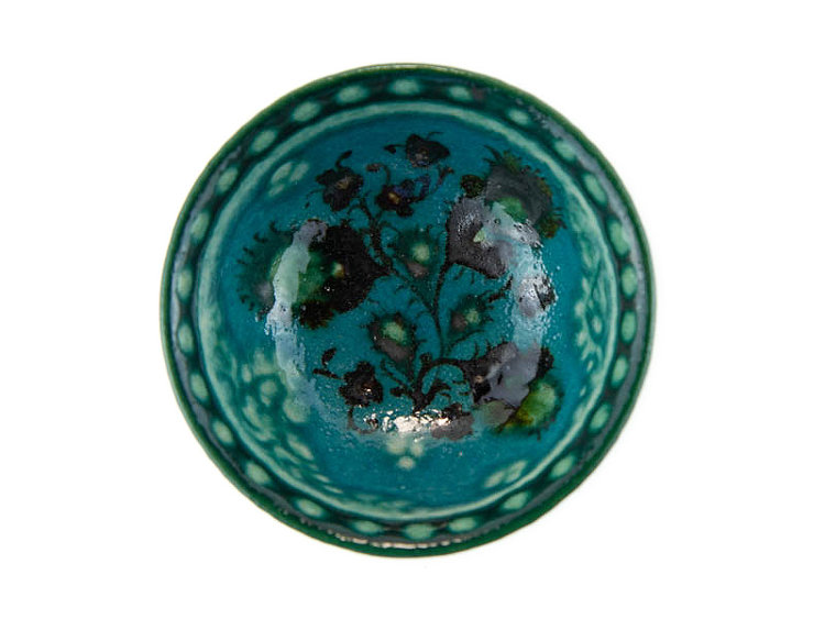 Пиала №13, керамика Риштан, 105 мм