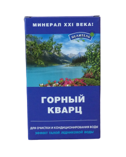 Горный кварц для очистки и кондиционирования воды, 150 гр