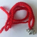 Красная нить с подвеской "Слон с попоной"